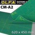 OLFA MAT CRAFT MULTI-PURPOSE 620 X 450MM A2 SELF HEALING